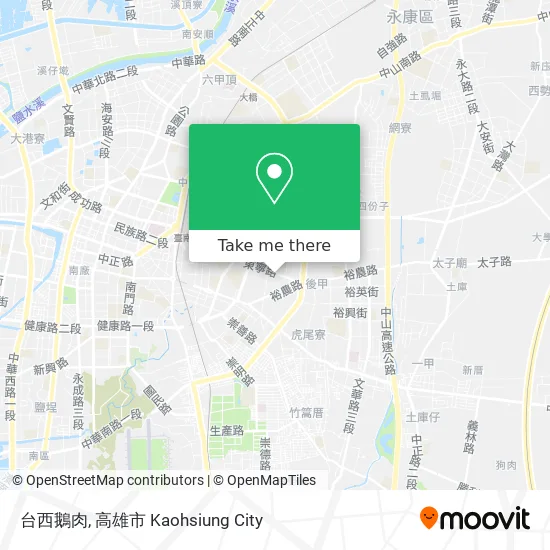 台西鵝肉 map