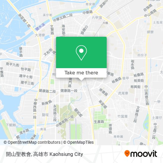 開山聖教會地圖