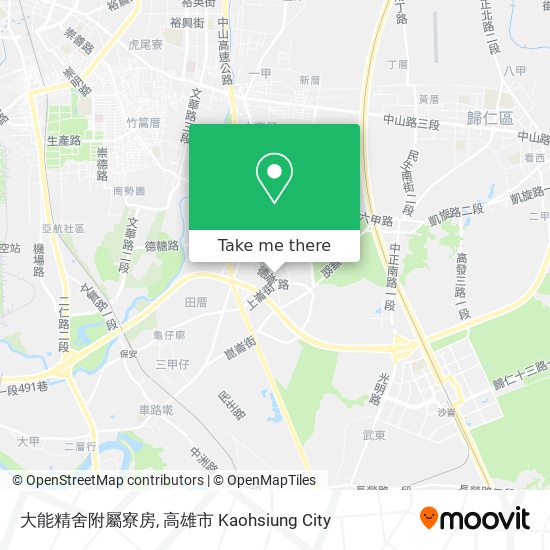 大能精舍附屬寮房 map
