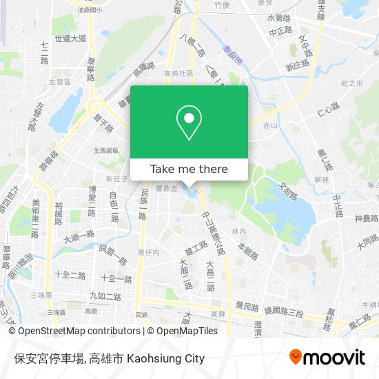 保安宮停車場 map