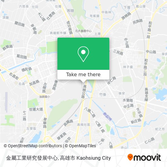 金屬工業研究發展中心 map