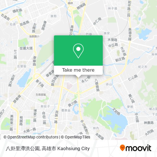 八卦里滯洪公園 map