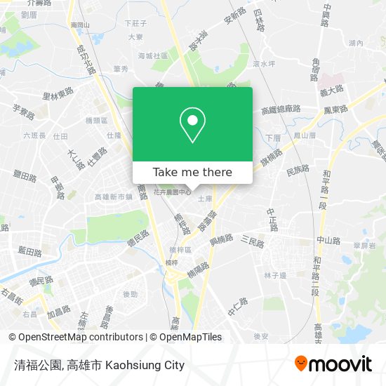 清福公園地圖