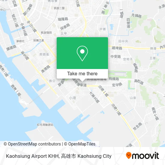 Kaohsiung Airport KHH地圖
