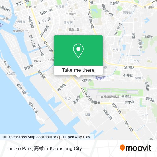 Taroko Park map