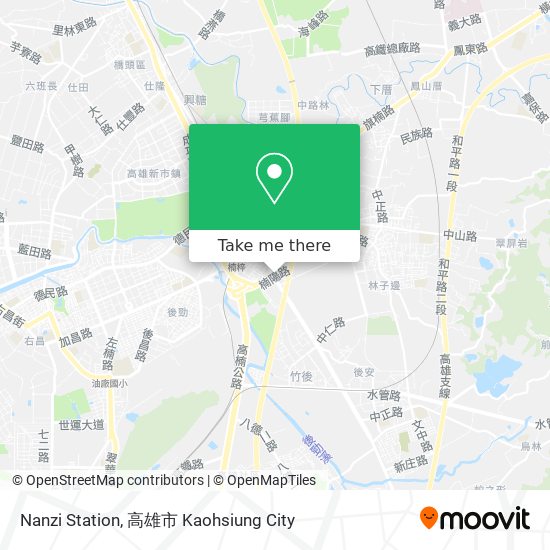 Nanzi Station map