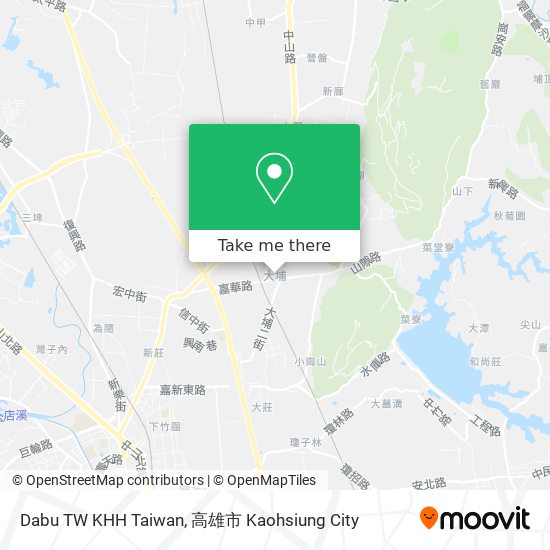 Dabu TW KHH Taiwan地圖