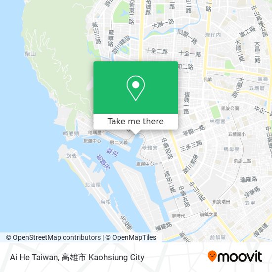 Ai He Taiwan map