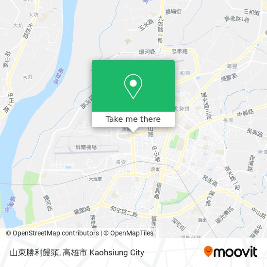 山東勝利饅頭 map