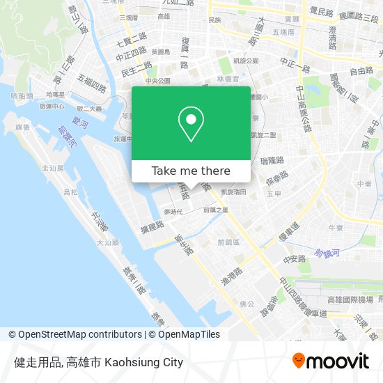 健走用品 map