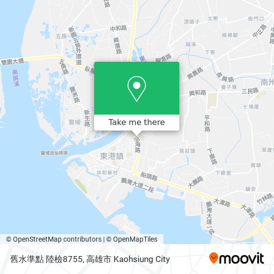 舊水準點 陸檢8755地圖
