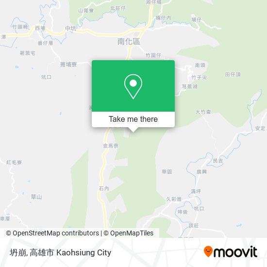 坍崩地圖