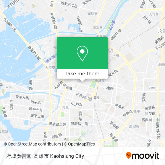 府城廣善堂 map