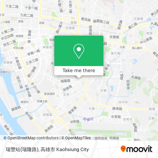 瑞豐站(瑞隆路)地圖