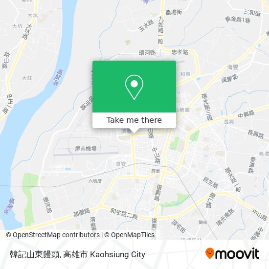 韓記山東饅頭地圖