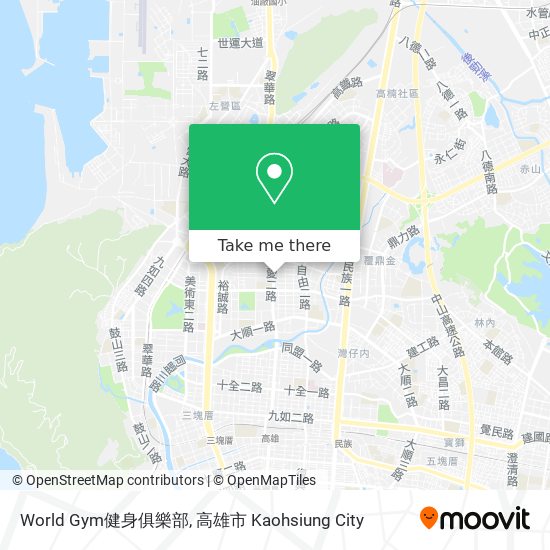 World Gym健身俱樂部 map