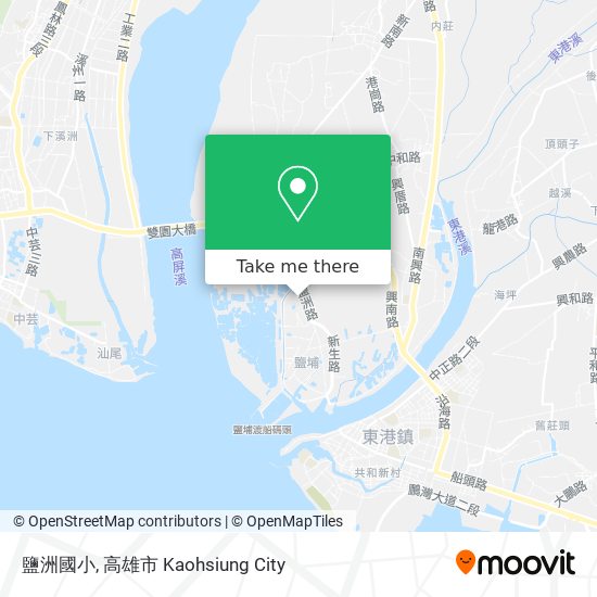 鹽洲國小地圖