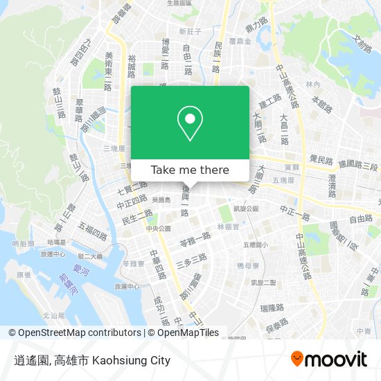逍遙園 map