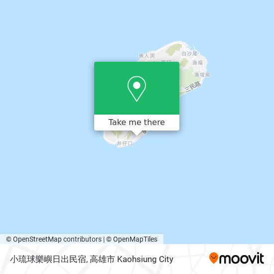 小琉球樂嶼日出民宿 map