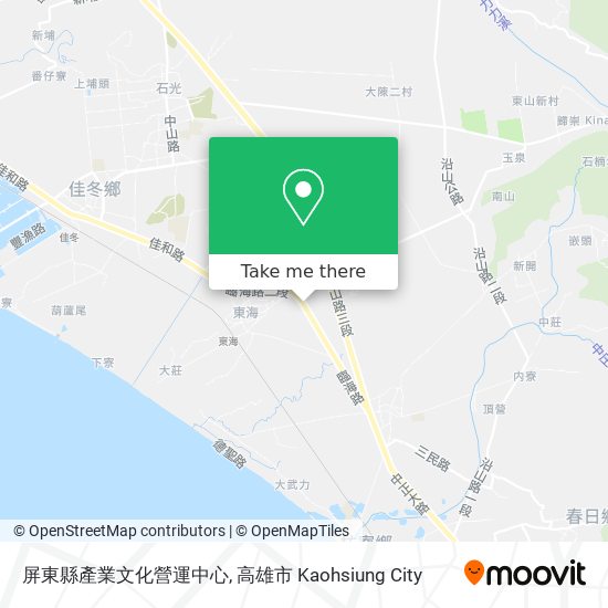 屏東縣產業文化營運中心 map