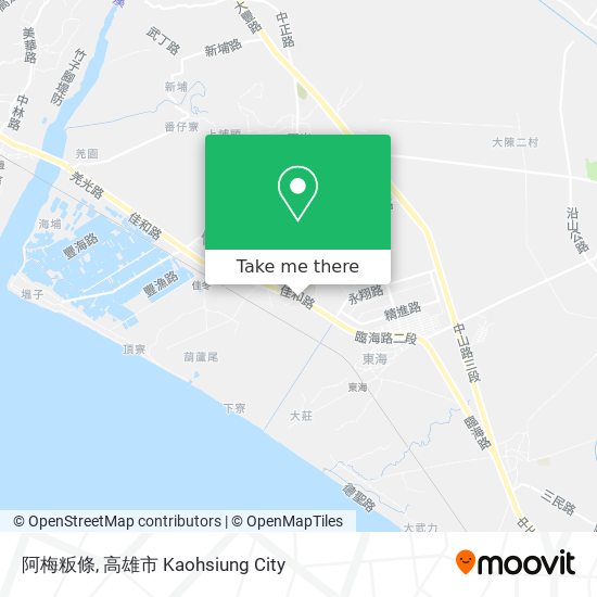 阿梅粄條地圖