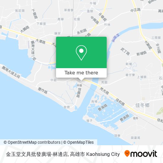 金玉堂文具批發廣場-林邊店 map