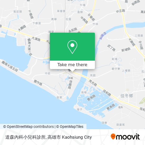 道森內科小兒科診所 map