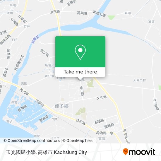 玉光國民小學 map
