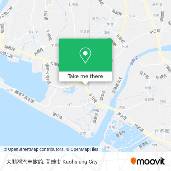 大鵬灣汽車旅館 map