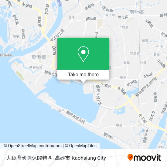 大鵬灣國際休閒特區 map