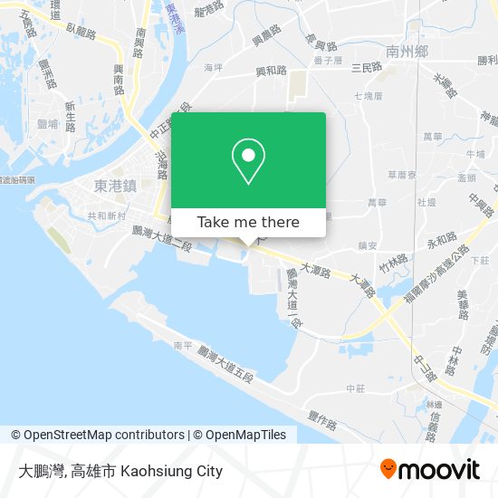 大鵬灣地圖