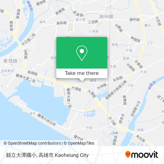 縣立大潭國小 map