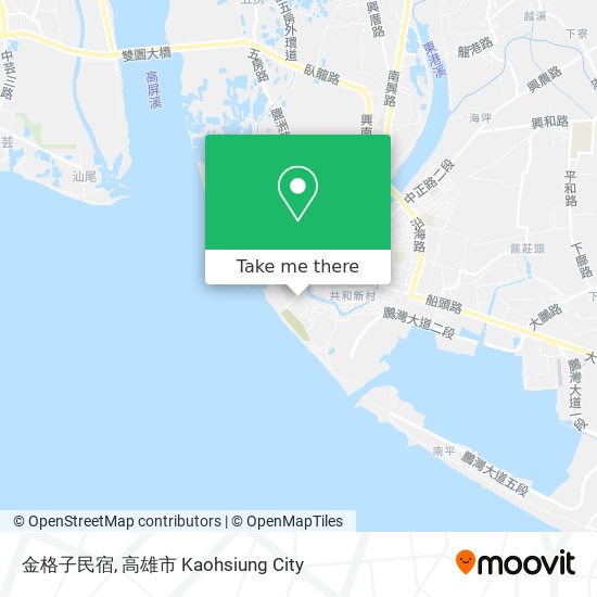 金格子民宿 map