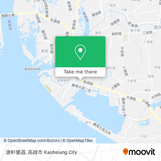 唐軒樂器 map