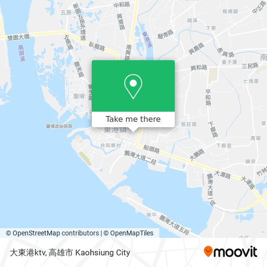 大東港ktv map