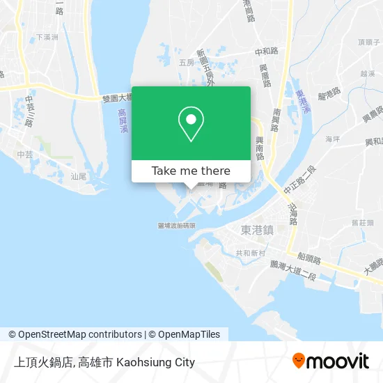 上頂火鍋店 map