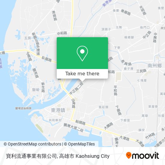 寶利流通事業有限公司 map