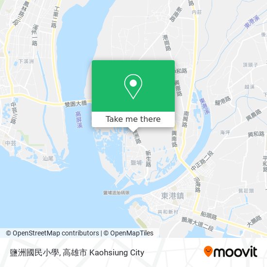 鹽洲國民小學 map