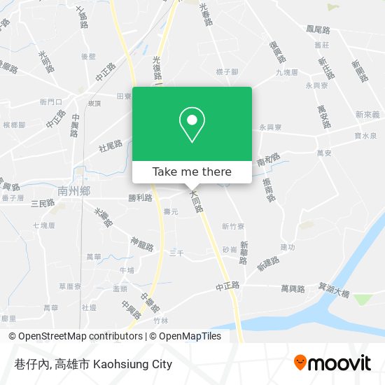 巷仔內 map