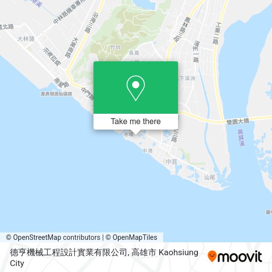 德亨機械工程設計實業有限公司地圖