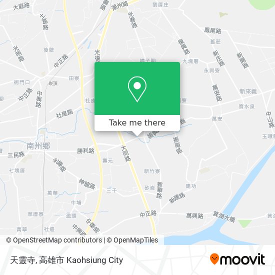 天靈寺 map