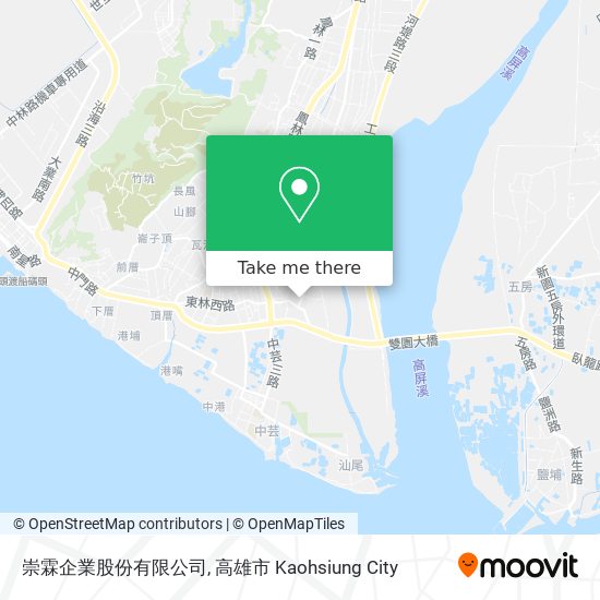 崇霖企業股份有限公司 map