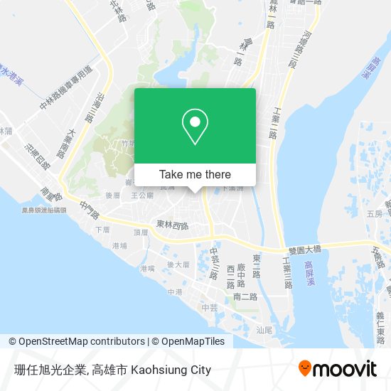 珊任旭光企業 map