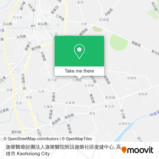 迦樂醫療財團法人迦樂醫院附設迦樂社區復健中心 map
