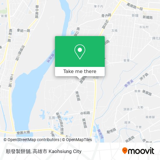 順發製餅舖地圖