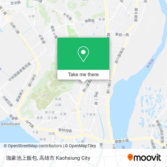 珈豪池上飯包 map