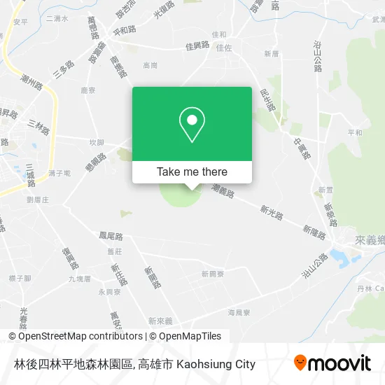 林後四林平地森林園區地圖