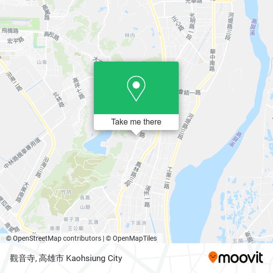 觀音寺 map