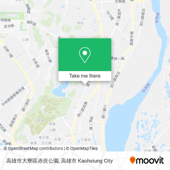 高雄市大寮區赤崁公園 map
