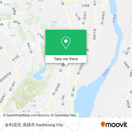金利花坊 map